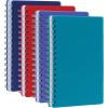 Oxford Poly Spiral Notebooks, Small 5.7″ x 8.5″ Book, Thick Poly Cover, White Paper, College Rule, 80 Sheets/160 Pages, Jewel Tones, 4 Pack (69720)