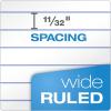 Oxford 3-Subject Poly Notebook, 8-1/2″ x 10-1/2″, 3-Hole Punch, Wide Rule, 150 Sheets, 3 Poly Durable Divider Pockets, Single Notebook, Colors May Vary (10585)
