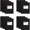 Oxford Composition Notebook 12 Pack, Notebooks for School, School Supplies, Wide Ruled Paper, School Journal, 7.5 x 9.75 Inches, 80 Sheets, Black Marble Covers (63750)