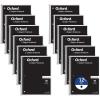 Oxford Spiral Notebook 1-Subject, Bulk College Ruled Spiral Notebooks for School, College Ruled Paper, Black Covers, 70 Perforated Lined Sheets, 8 x 10-1/2 Inches, 12-Pack, Bulk Journals (63744)