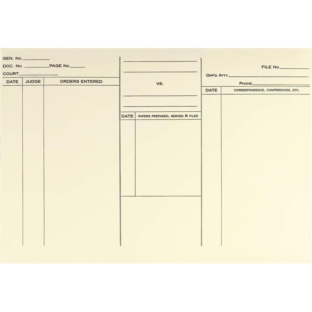 imageQuality Park Attorneys Envelope Open Side Case Files Envelopes 10 x 1434 Ungummed Ultra Heavy Duty 110 lb Manila 100 per Box QUA89701 Cameo Buff10 x 1434