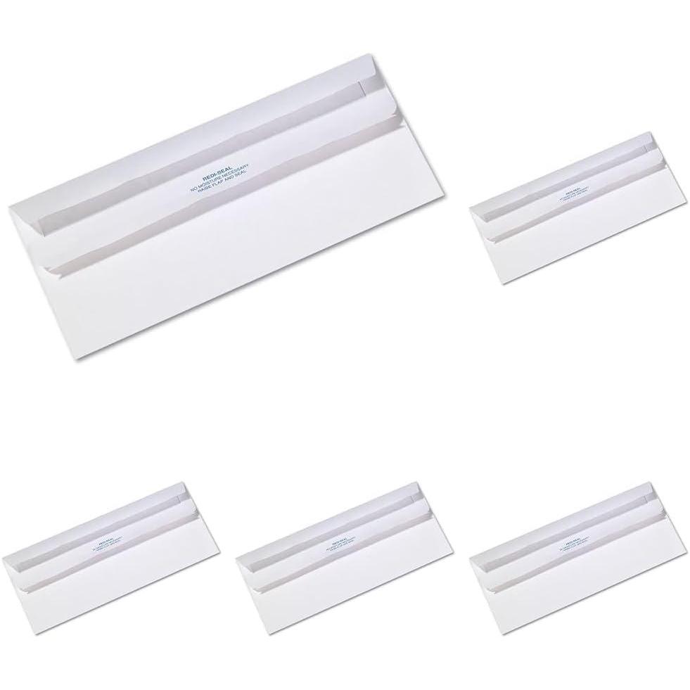 imageQuality Park Business Envelopes QUA11118WhiteOne Size Pack of 5