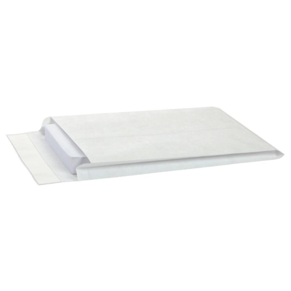 imageSurvivor R4520 Tyvek Expansion Mailer 12 x 16 x 2 White Case of 100