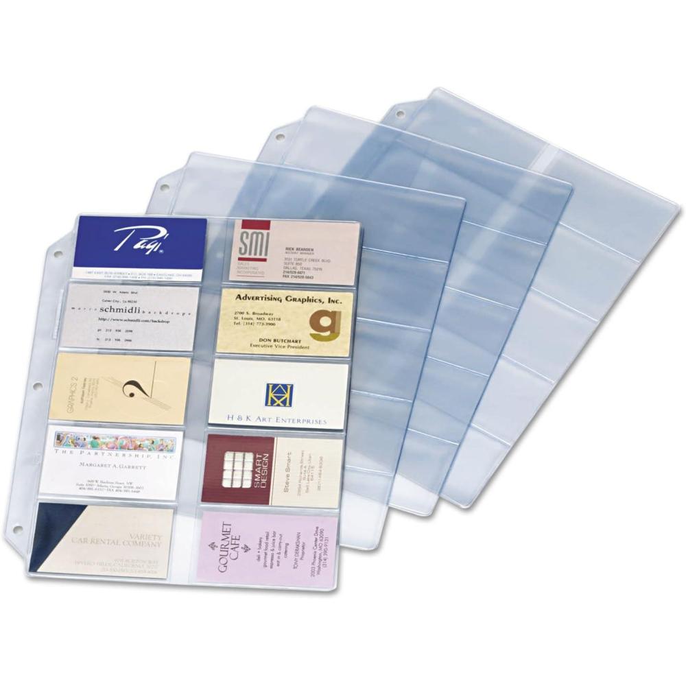 imageTops Cardinal Business Card Refills 7856 000