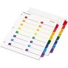 Cardinal OneStep 24 Tab Binder Dividers for 3 Ring Binder, Index Table of Content Dividers, 1 Set (60960)(16 Tab)