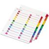 Cardinal OneStep 24 Tab Binder Dividers for 3 Ring Binder, Index Table of Content Dividers, 1 Set (60960)(24 Tab)