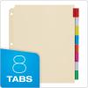 Oxford 3 Ring Binder Dividers, 8 Tab, Insertable Multicolor Big Tabs, 4 Sets (R215-8A3), Assorted(letter-size 3 ring binder (Pack of 12))