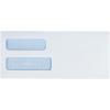 Quality Park #10 Double Window Envelope, Regular Gum, 500 Envelopes (24550), White Wove(One Size)