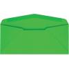 Quality Park Colored Envelope, Traditional, #10, Green, 25 per Pack (11135)(Green)