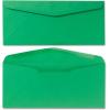 Quality Park Colored Envelope, Traditional, #10, Green, 25 per Pack (11135)(Green)