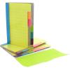 Redi-Tag Divider Sticky Notes, Tabbed Self-Stick Lined Notepads, Adhesive Notes for School, Home and Office, 120 Ruled Notes, 4″ x 6″, 2 Books Per Pack, Assorted Colors (B10290)