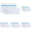 Quality Park #10 Security Redi-Strip Envelopes, 4-1/8 x 9-1/2 Inch, 24 lb. White Wove, Treated Envelope, 500/Box (QUA90019R)(4-1/8 x 9-1/2 (Pack of 5))