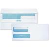 Quality Park #9 SFI Double Window Envelopes, Redi-Seal, White Wove, 250 per Pack, (24519)