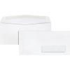 Quality Park Right-Window Envelopes, #10, 24lb, Gummed, White, 500/Box (QUA21332)(4-1/8 x 9-1/2)