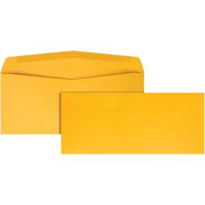 Quality Park #10 Envelopes, Durable 28 lb Kraft Paper, 4-1/8 x 9-1/2 Inches, Gummed, 500 per Box (QUA11162)(4-1/8 x 9-1/2)