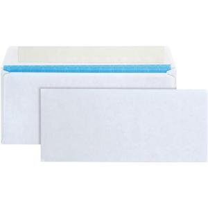 Quality Park #10 Security Redi-Strip Envelopes, 4-1/8 x 9-1/2 Inch, 24 lb. White Wove, Treated Envelope, 500/Box (QUA90019R)(4-1/8 x 9-1/2)