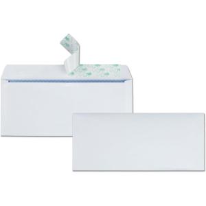 Quality Park, #10 Security Tinted Envelopes, Redi-Strip, Windowless, White, 4.125×9.5, 500 per box (69122)(1 PACK)