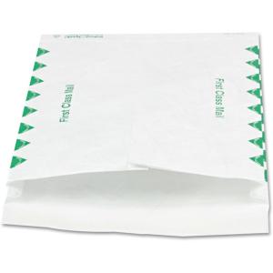 Quality Park Survivor R4510 Tyvek Expansion Mailer, First Class, 10 x 13 x 1 1/2, White (Case of 100)