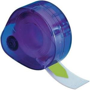 Redi-Tag Witness Printed Arrow Dispenser Flags, 120 Flags per Dispenser, 1.75 x 0.56 Inches, Yellow (81374)(Light Green)