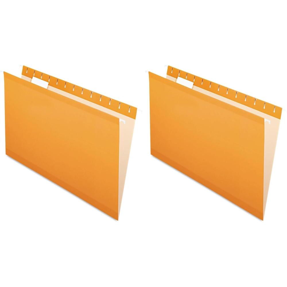 imagePendaflex Recycled Hanging Folders Black LegalOrange