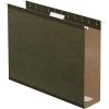 Pendaflex 04152X3 Extra Capacity Reinforced Hanging File Folders, 3″, Letter Size, Standard green, 1/5 Cut, 25/BX (4152×3)(3″)