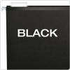 Pendaflex Recycled Hanging Folders, Black, Legal(Black)