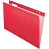 Pendaflex Recycled Hanging Folders, Black, Legal(Red)