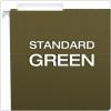 Pendaflex Recycled Hanging Folders, Legal Size, Standard Green, 1/3 Cut, 25/BX (81621)(Legal)