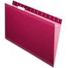 Pendaflex Recycled Hanging Folders, Black, Legal(Burgundy)
