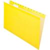 Pendaflex Recycled Hanging Folders, Black, Legal(Yellow)