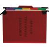 Pendaflex SER2YEL Personnel Folders, 1/3 Cut Hanging Top Tab, Letter, Yellow(Red)