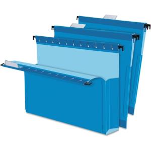 Oxford Pendaflex 59202 SureHook Reinforced Hanging Box Files, 2″ Exp with Sides, Letter, Blue (Box of 25)(Box of 25)
