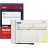 Adams Invoice Book 3 Pack, 2 Part Carbonless Invoices, Horizontal Sales Slip, 5-9/16 x 8-7/16 Inches, 50 Sets per Book (DC5840-3)