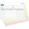Adams Invoice Book, 3-Part, Carbonless, 5.56 x 8.44 Inch, 50 Sets per Book, White, Canary, and Pink (TC5840), White/Canary/Pink(1 Count (Pack of 1))