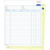 Adams Invoice Book, 8-3/8 x 10-11/16 Inches, 2-Part, Carbonless, White/Canary, 50 Sets per Book (D8140)