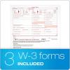 Adams W2 Forms 2021, Tax Kit for 12 Employees, 6 Part Laser W2 Forms, 3 W3, Self Seal W2 Envelopes & Adams Tax Forms Helper Online (TXA12618-21)(2021 (Old Version))