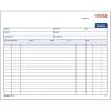 Adams Spiral Invoice Book, 8 1/2 x 7 1/4 Inches, 2-Part, Carbonless, White/Canary, 50 Sets per Book (SCD8740)(8 1/2 x 7 1/4 Inches)