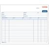 Adams Spiral Invoice Book, 8 1/2 x 7 1/4 Inches, 2-Part, Carbonless, White/Canary, 50 Sets per Book (SCD8740)(8 1/2 x 7 1/4 Inches (Pack of 12))