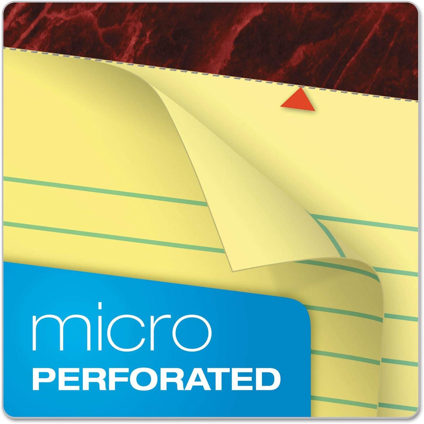 imageEsselte ESS20022 Ampad Gold Fibre Pads 8 12 x 11 34 Canary 50 Sheets Pack of 12