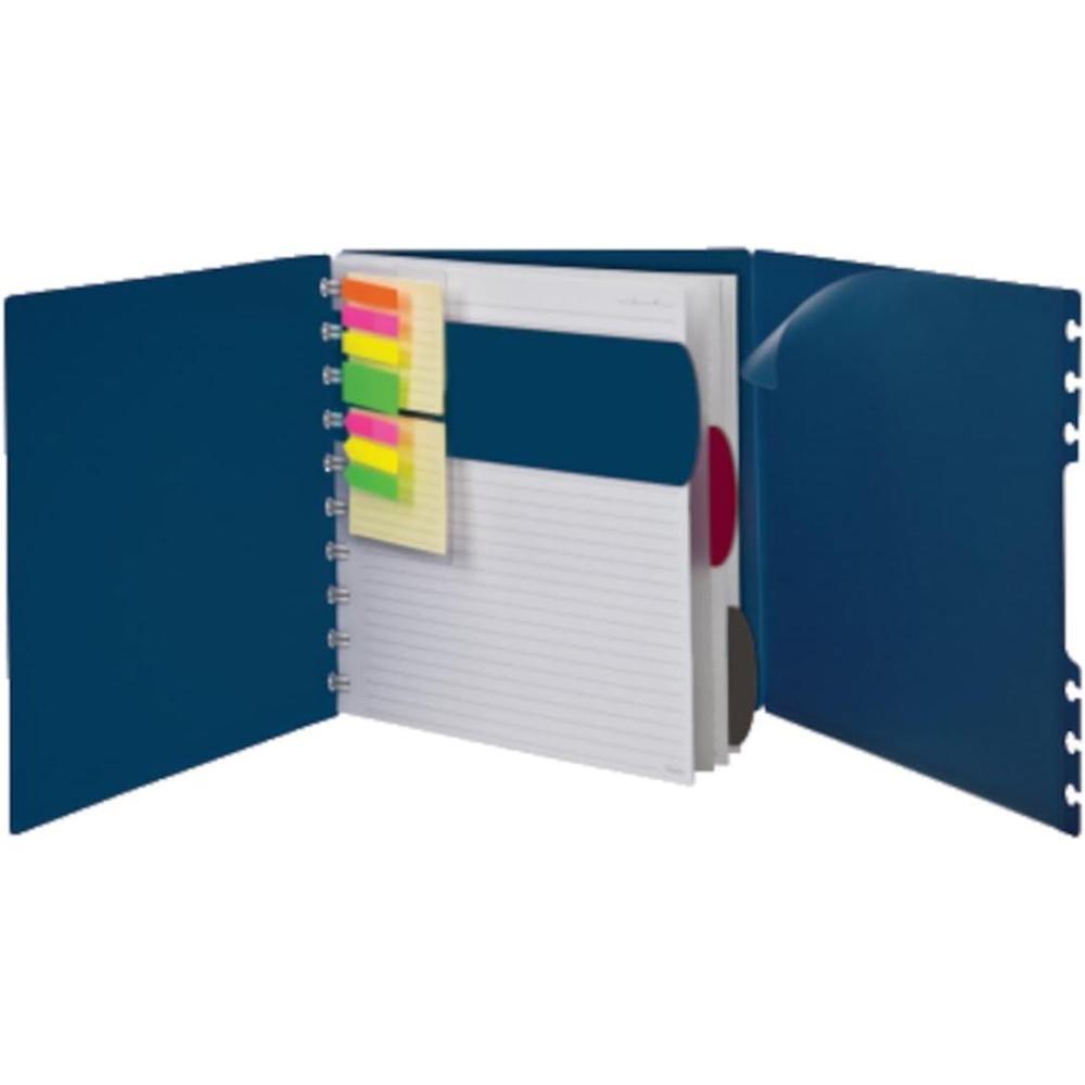 imageAmpad Versa Crossover Notebook Letter Size WideRuled Navy 60 Sheets 25634