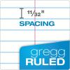 Ampad 40102R Evidence Recycled Steno Book, Gregg Rule, 6×9, White, 80 Sheets(1 Count (Pack of 1))