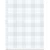 Ampad 8 1/2 x 11 Inches White Quad Pad, 4 Square Inch, 50 Sheets, 1 Each (22-030C)(50 Count (Pack of 1))