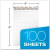 Ampad Gold Fibre Steno Book, 6″ x 9″, Gregg Rule, Gray Cover, 100 Sheets (20-808R)(Gray)