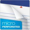 Ampad TOP20154 20-154 Evidence Recycled Perf 5×8 Medium Ruled Pads, Margin, White, 50 Sheets, Dozen