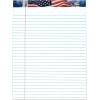 TOPS 75111 American Pride Writing Pad, Legal/Wide, 8 1/2 x 11 3/4, White, 50 Sheets (Pack of 12)(8 1/2″ x 11 3/4″)