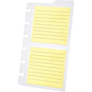 Ampad Versa Crossover Notebook, 6 x 9 Inch Size, Wide-Ruled, Navy, 60 Sheets (25-635)(Task Pad Refill)