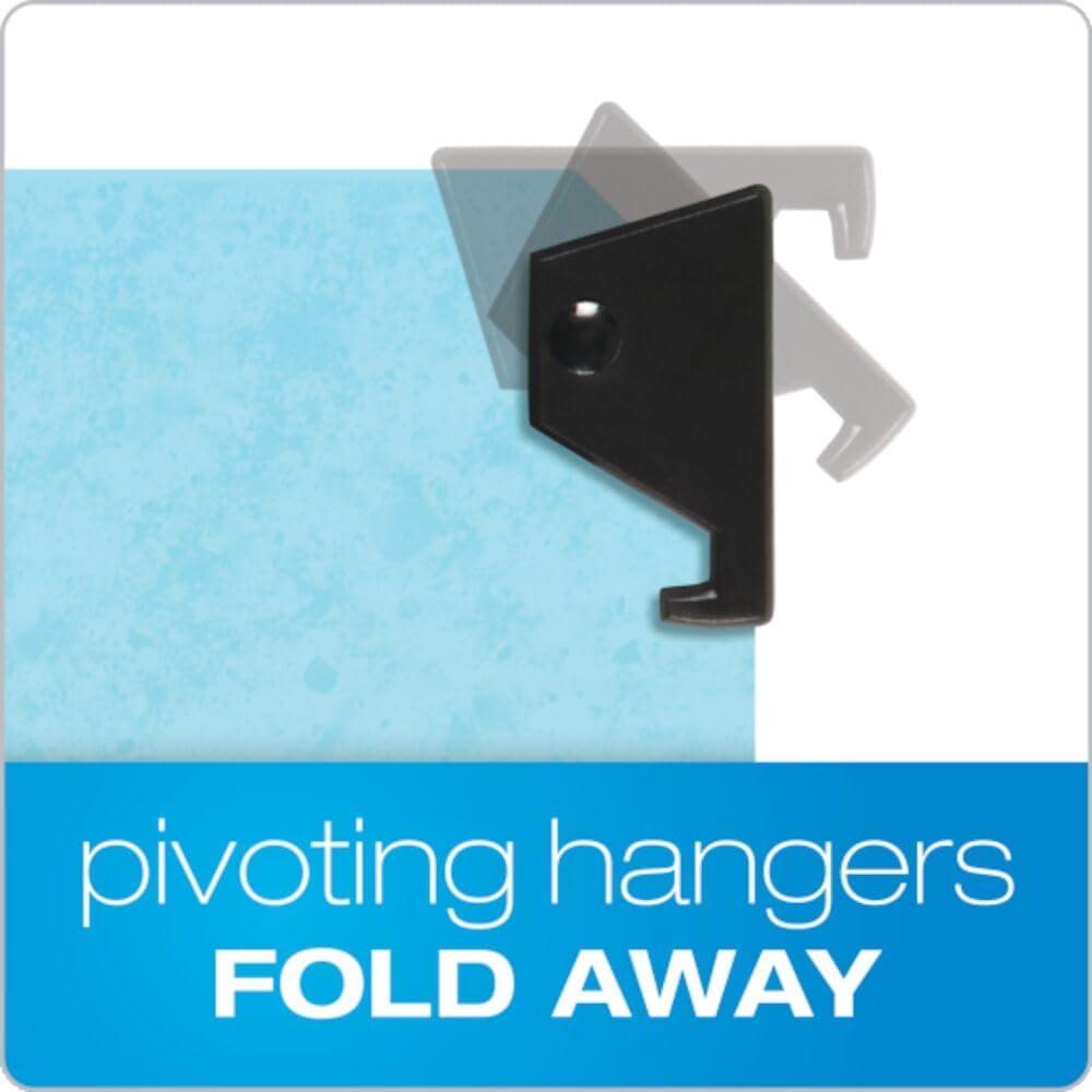 imagePendaflex Hanging Classification Folders Legal Size 6 Section 2quot Expansion Blue 13 Cut 10BX 59352EE