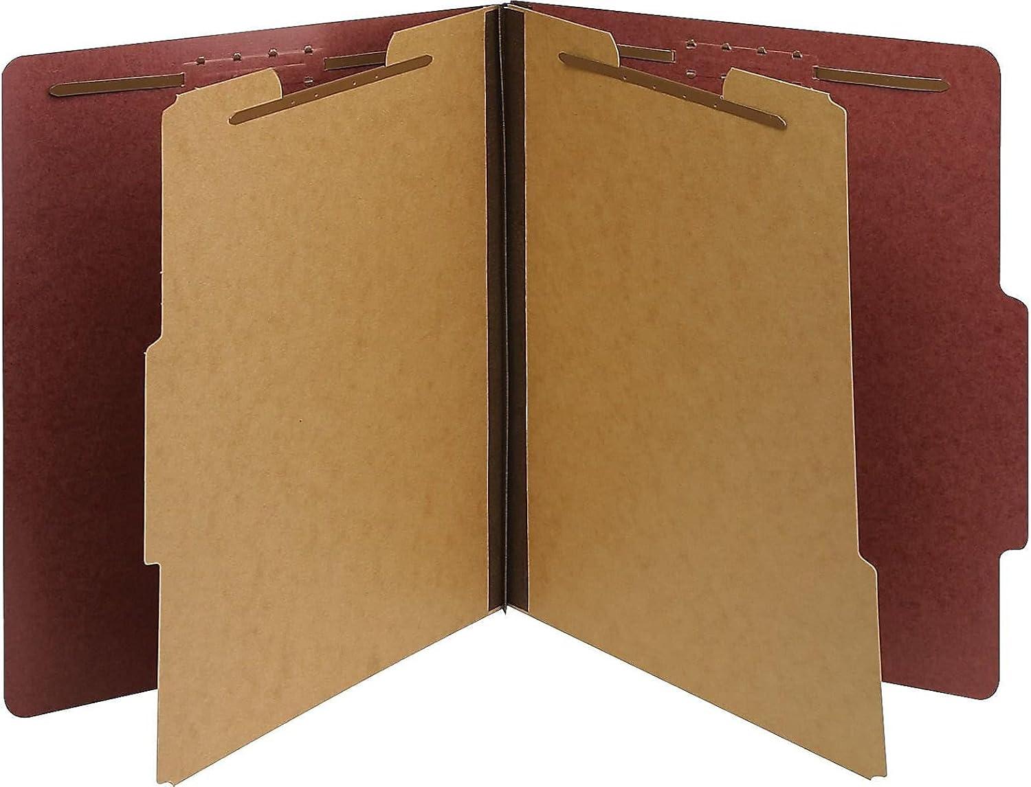 imagePendaflex MoistureResistant Classification Folders Letter Size Red 10 Count Pack of 110 Count Pack of 1