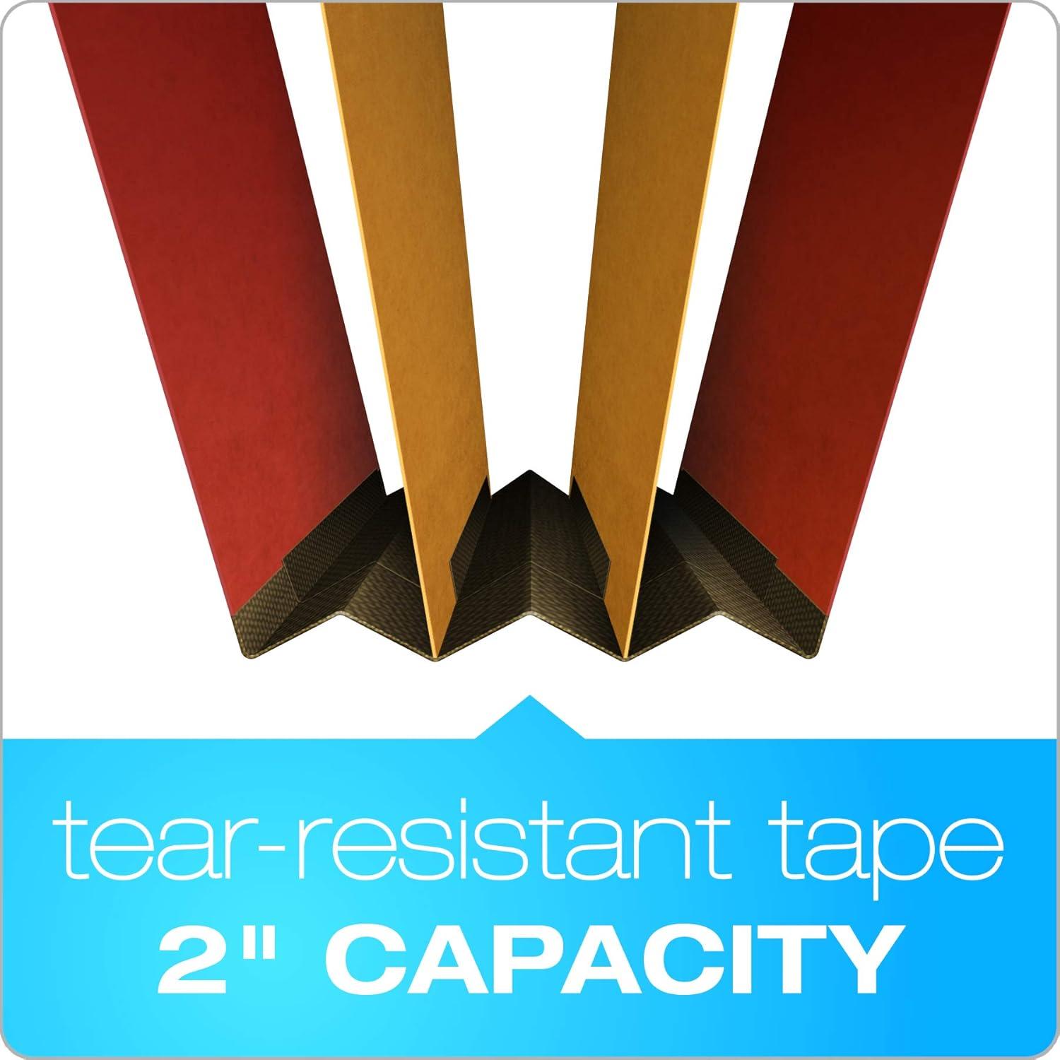 imagePendaflex TopTab Pressboard Classification Folders 25 Cut Legal Size Brick Red 10 per Box 2257RRed