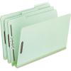 Pendaflex Pressboard Fastener Folders, Letter Size, Light Green, 2″ Expansion, 1/3 Cut, 25/BX (17181)(11 1/2″ x 9″ x 12″)